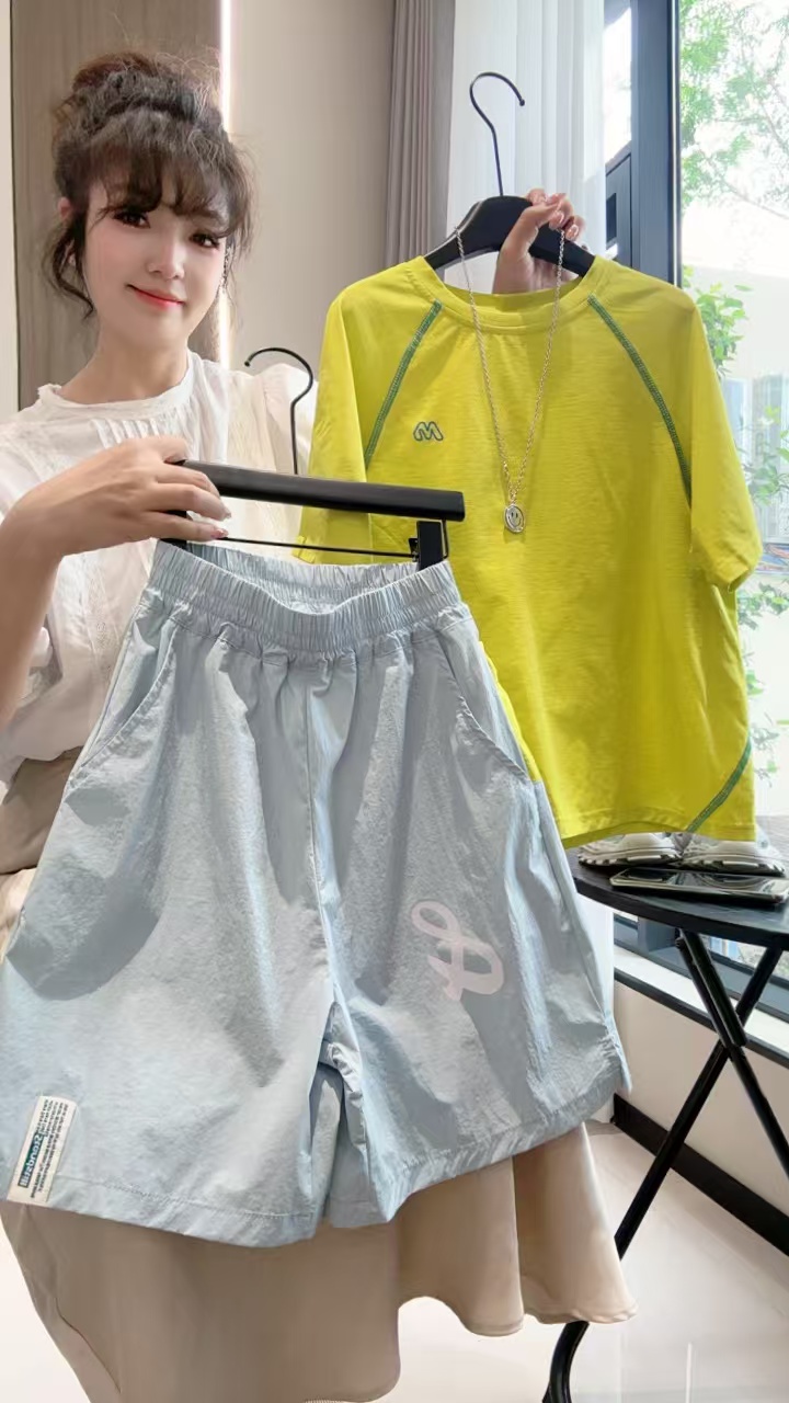 运动套装夏季新款男童薄款透气速干户外休闲中大童时尚宽松洋气