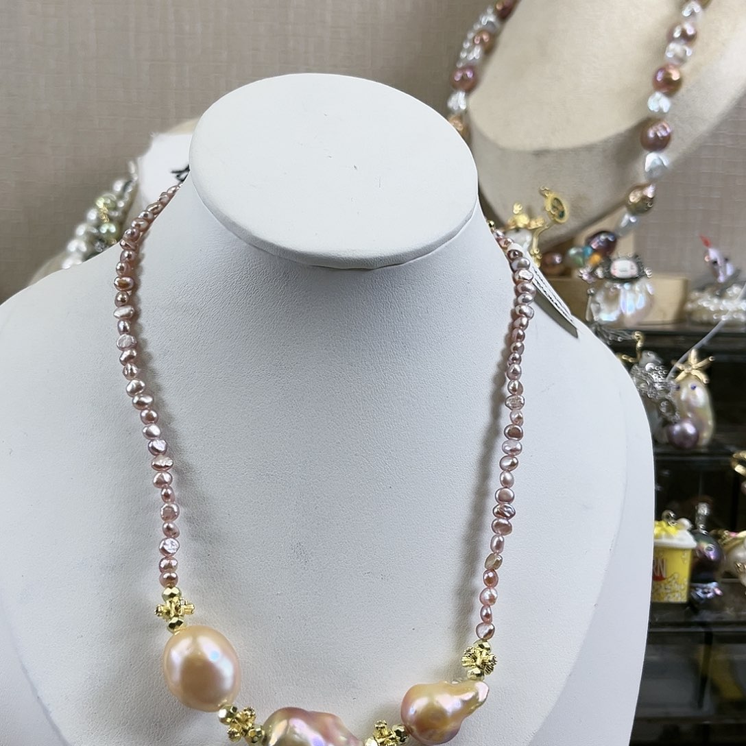 淡水珍珠项链未镶嵌【纯恬】