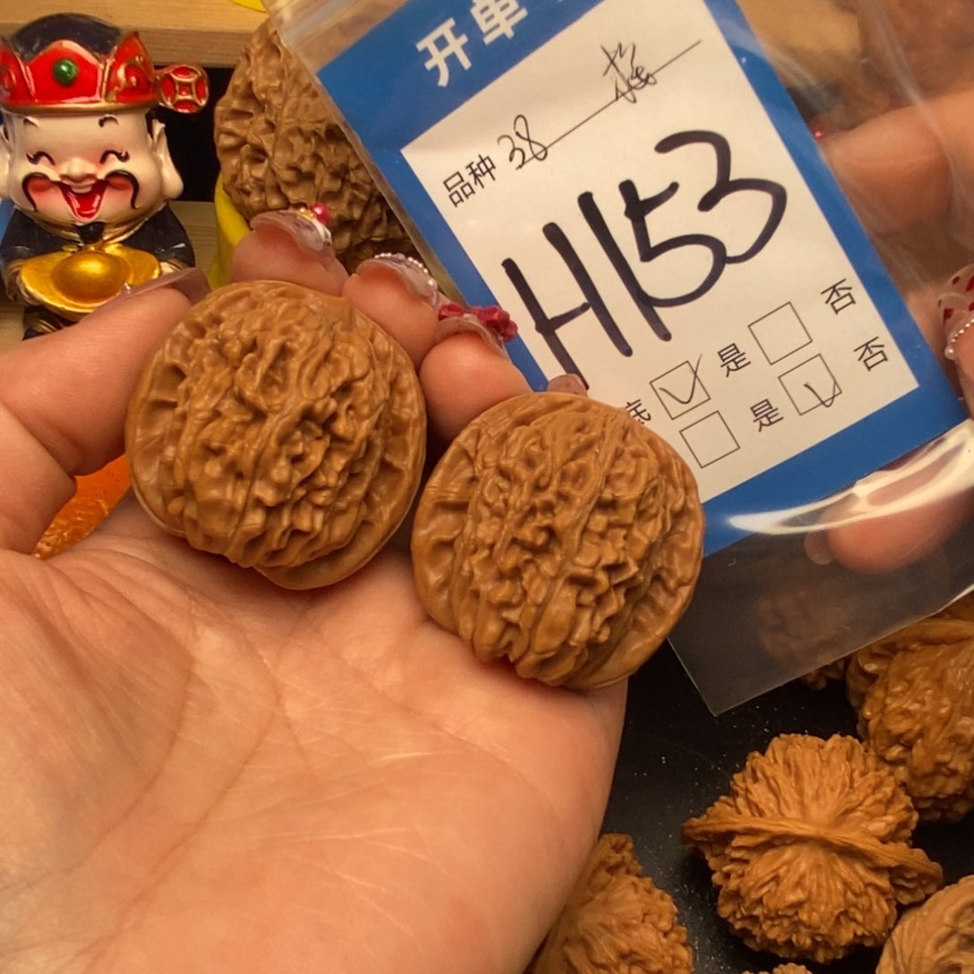 桃核吊坠核桃四座楼狮子头