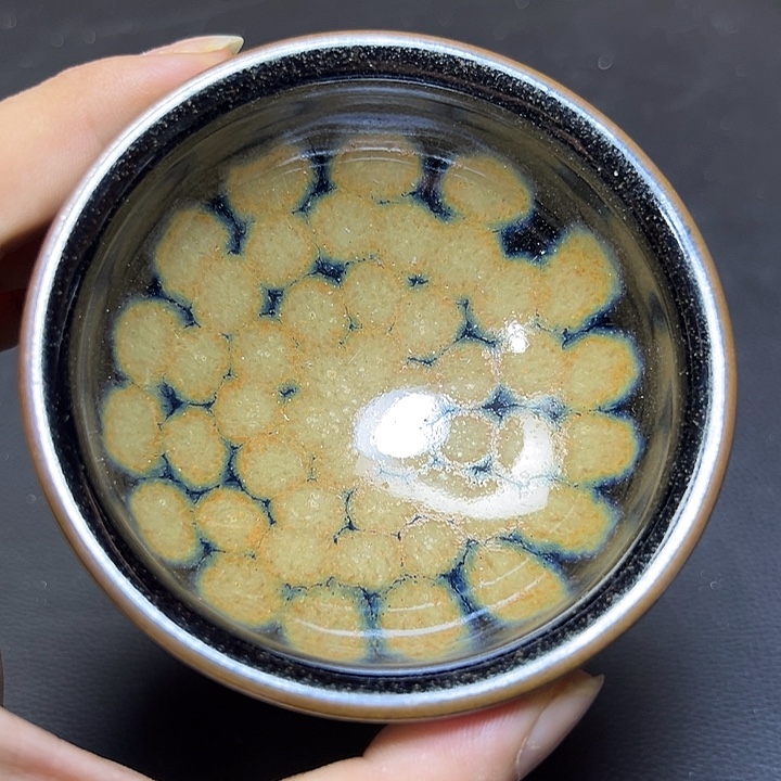 茶盏建盏黄金甲名家