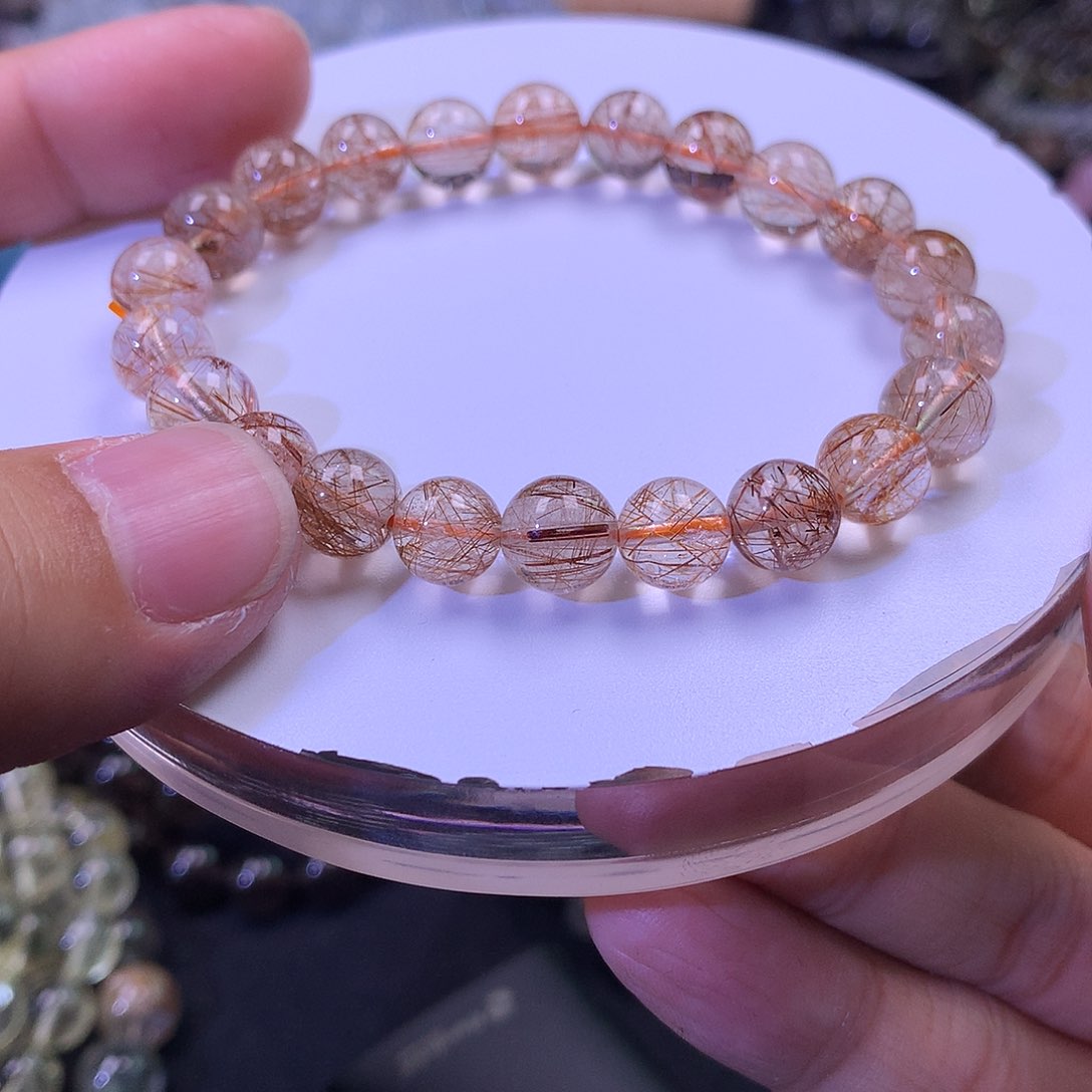 水晶手链未镶嵌天然