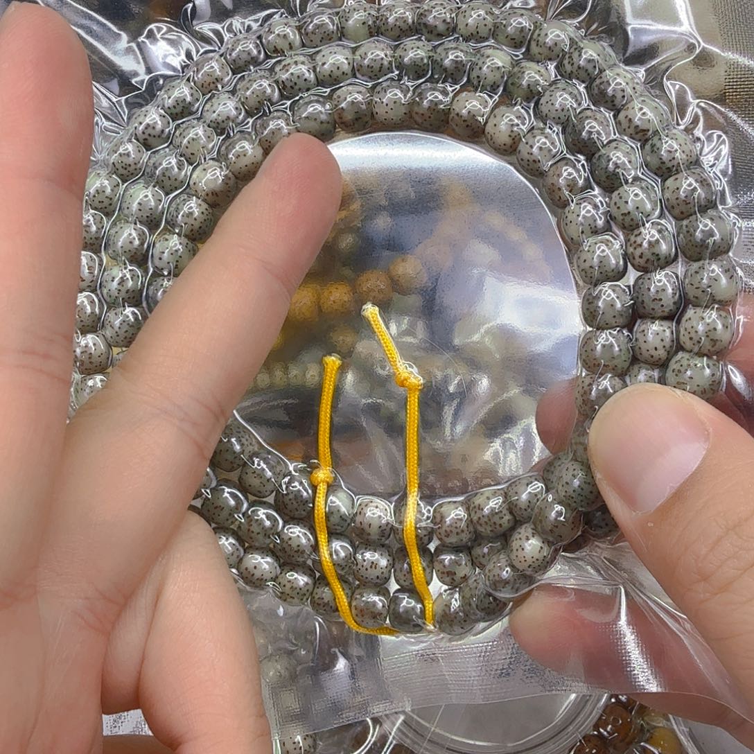 星月菩提手串51入门石玉星月菩提87-108