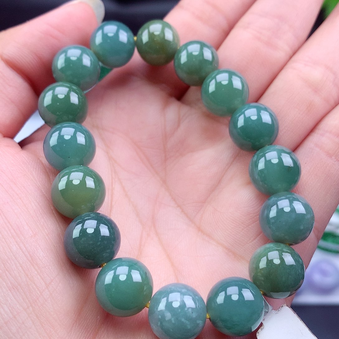 未镶嵌手链翡翠手串