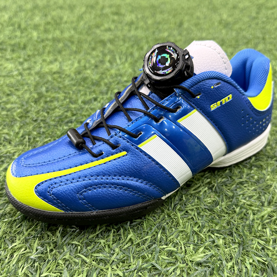 旋转纽扣免系带SITO希途228-1足球鞋碎钉TF长钉FG男女儿童训练鞋
