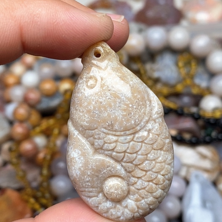 硅化珊瑚（珊瑚玉）手镯未镶嵌