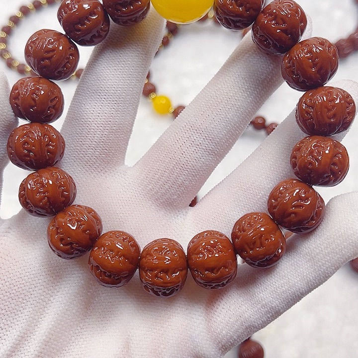 猴头核桃吊坠猴头