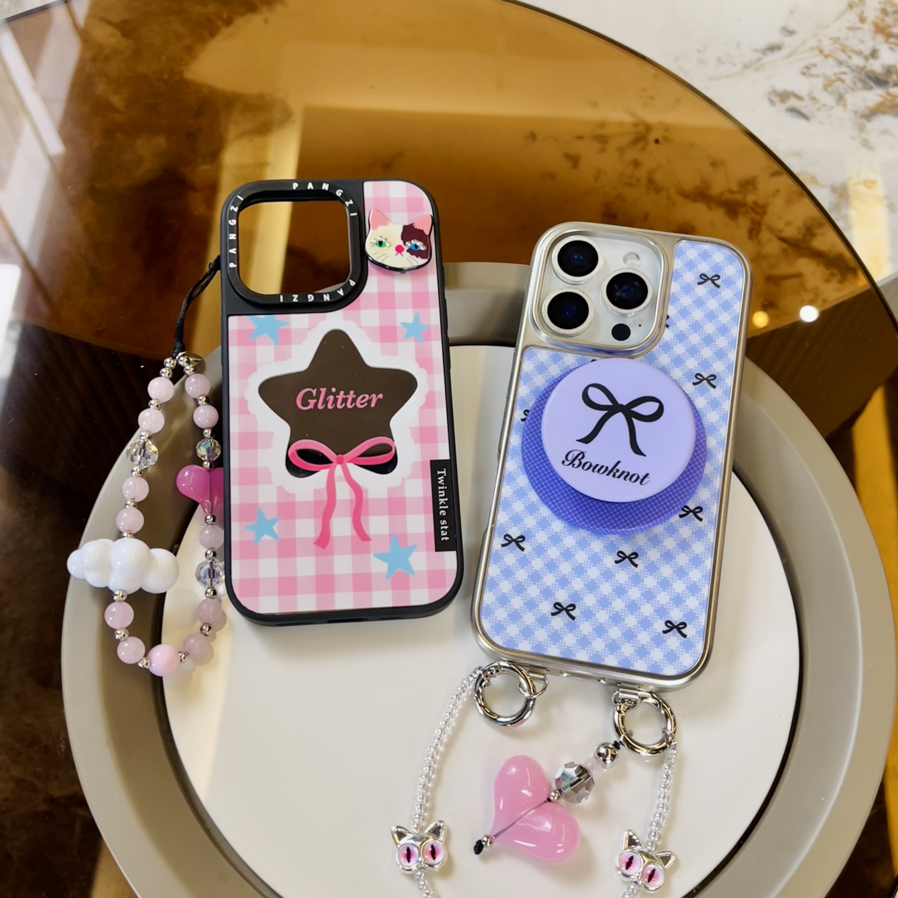 镜面星星适用于苹果元气新款磁吸壳