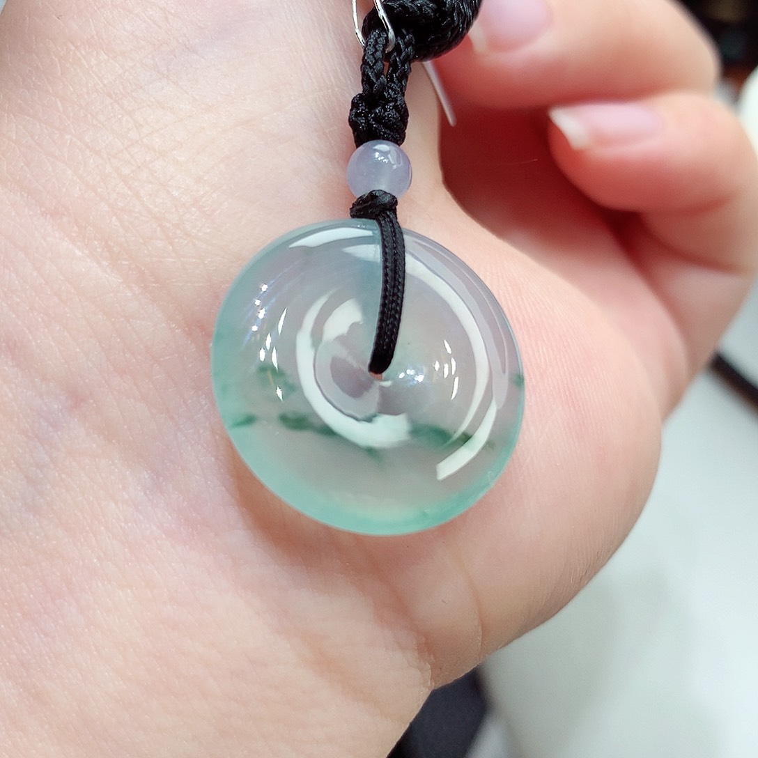 颈饰未镶嵌翡翠翡翠23，20.8/4.3