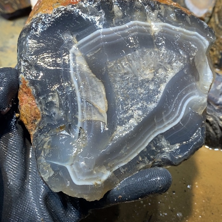 未镶嵌玛瑙/玉髓珠宝半成品