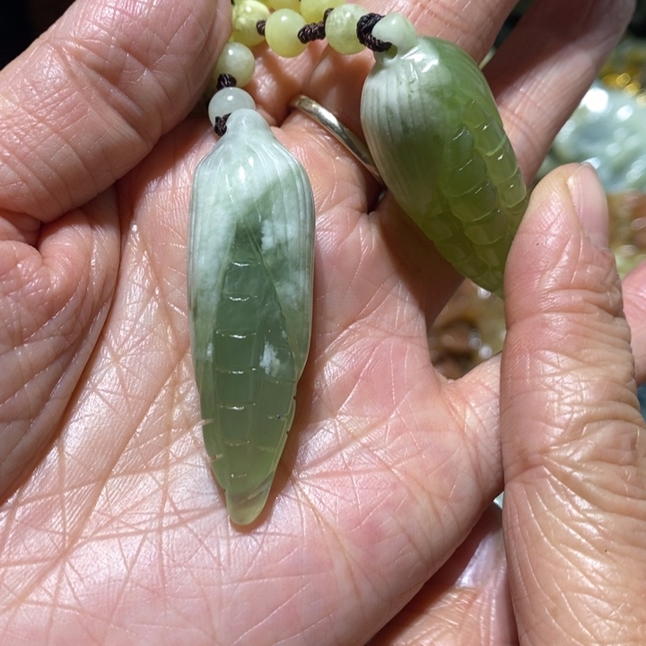 岫玉岫玉吊坠未镶嵌