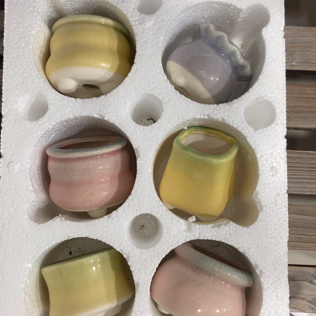 红陶高温陶瓷花盆