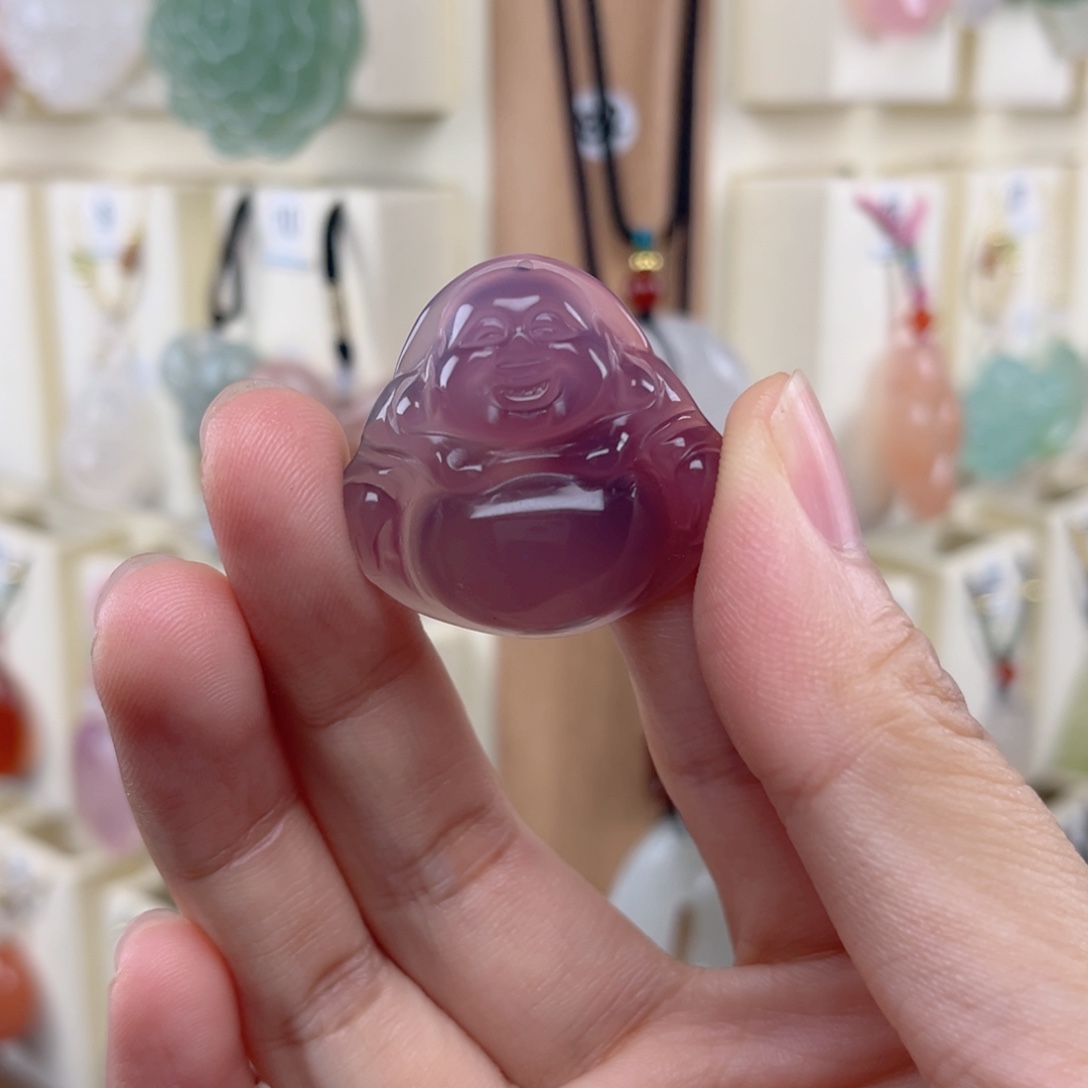 玛瑙/玉髓吊坠(赠链)未镶嵌