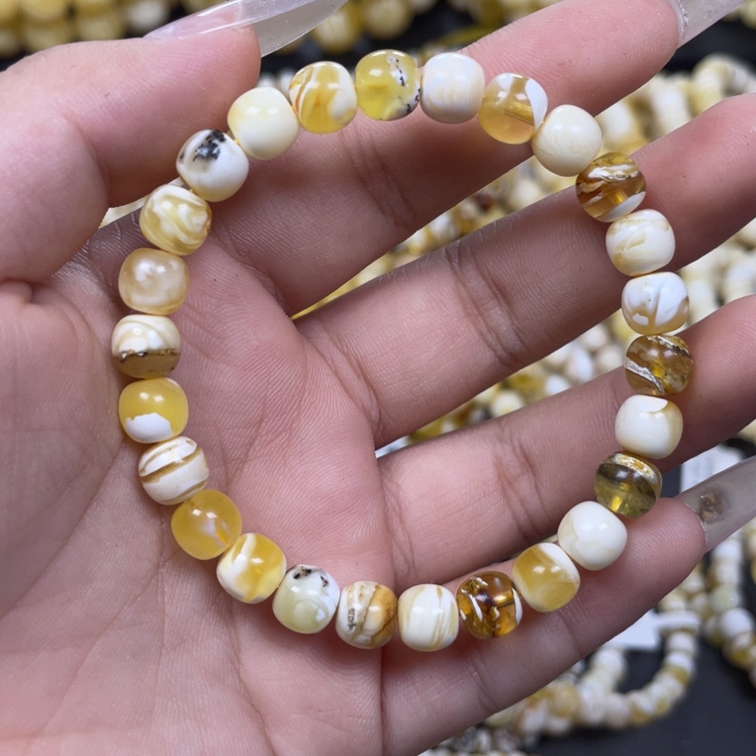 蜜蜡未镶嵌珠宝奇石7.5m