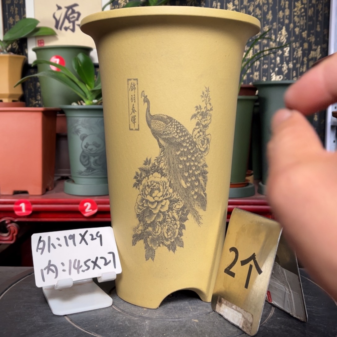 花盆紫砂紫砂花盆