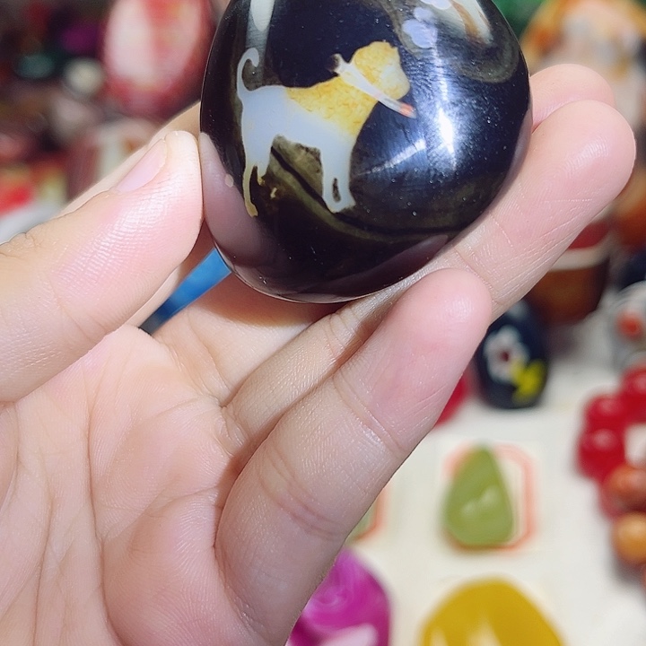 玛瑙/玉髓未镶嵌耳环