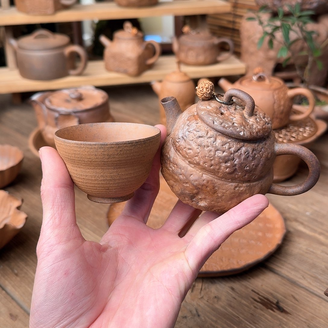 原矿老岩泥茶器系列