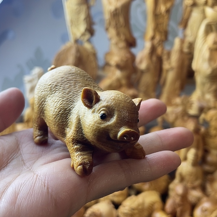 柏木（崖柏）崖柏生肖猪