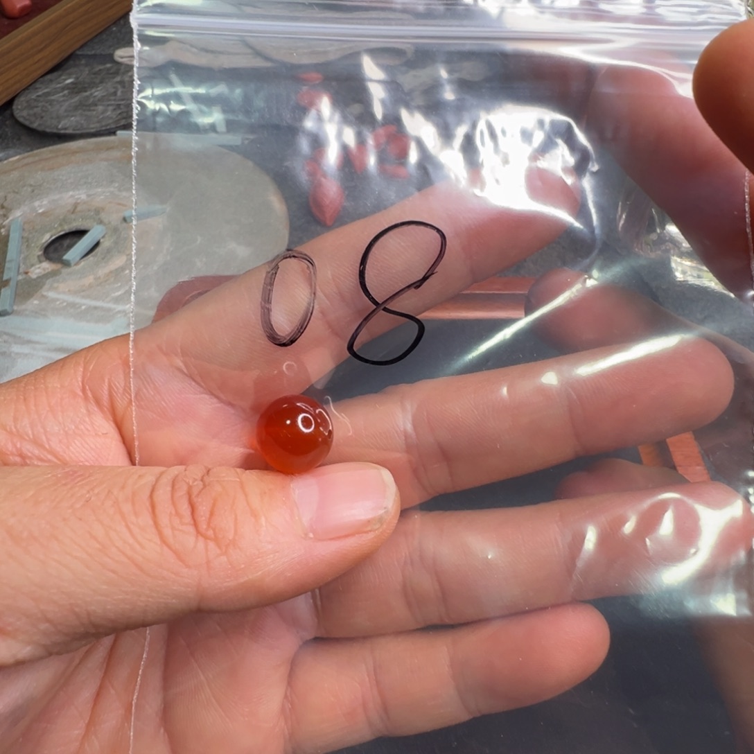 南红玛瑙未镶嵌配饰08