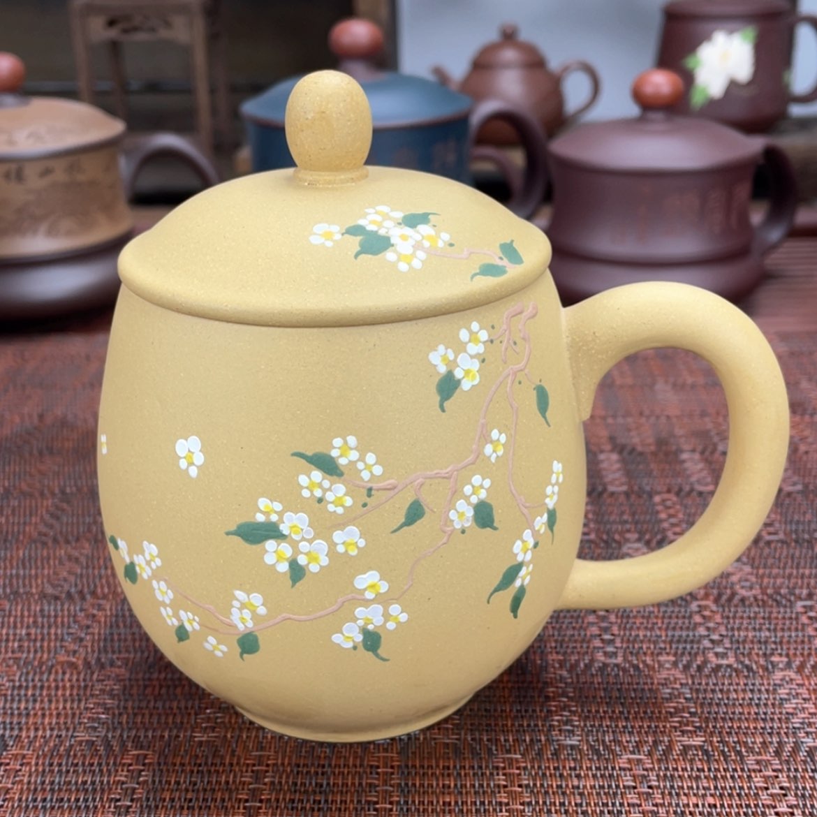 【闪购商品】紫砂茶杯宜兴原矿紫砂盖杯微瑕