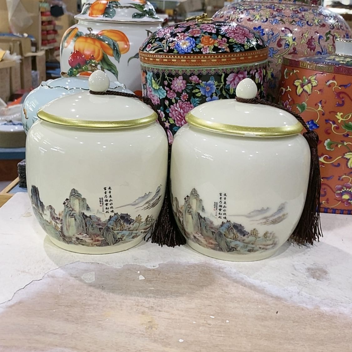 【闪购商品】罐茶叶罐陶瓷茶叶罐