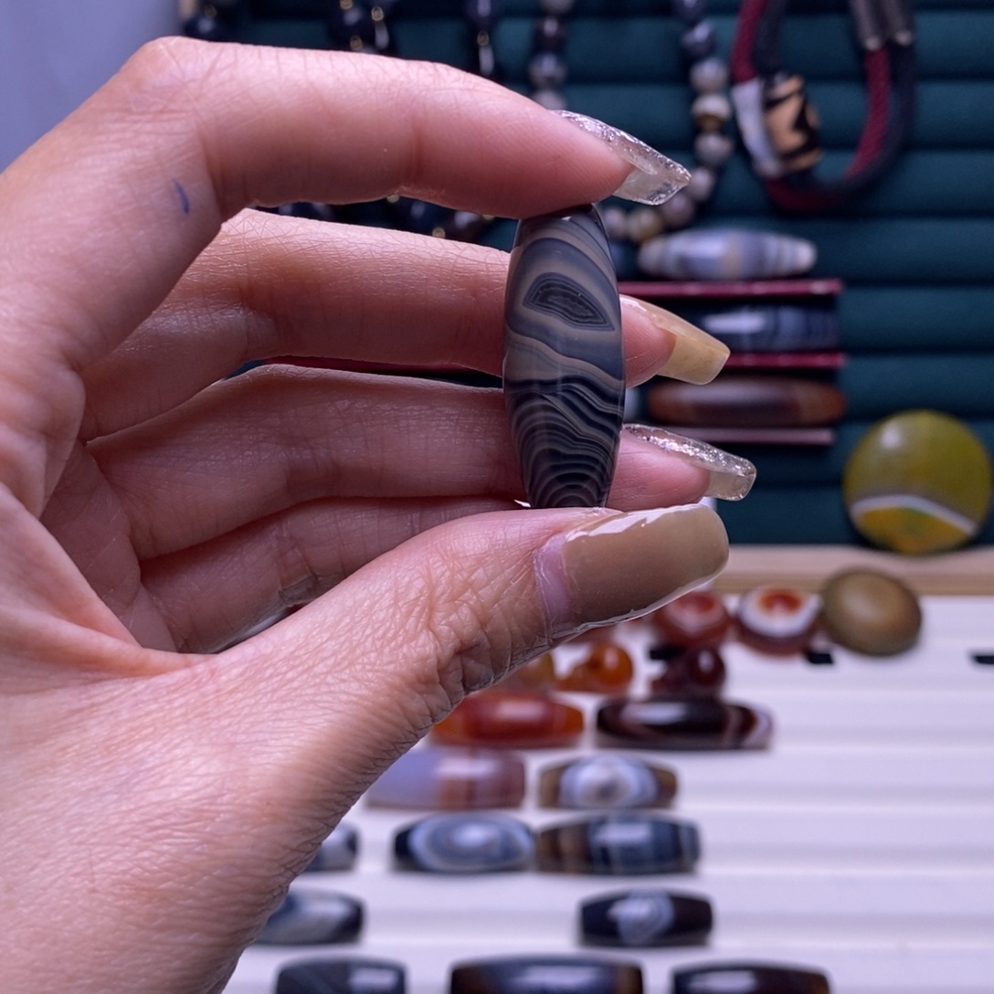 ****艺玛瑙/玉髓合金颈饰