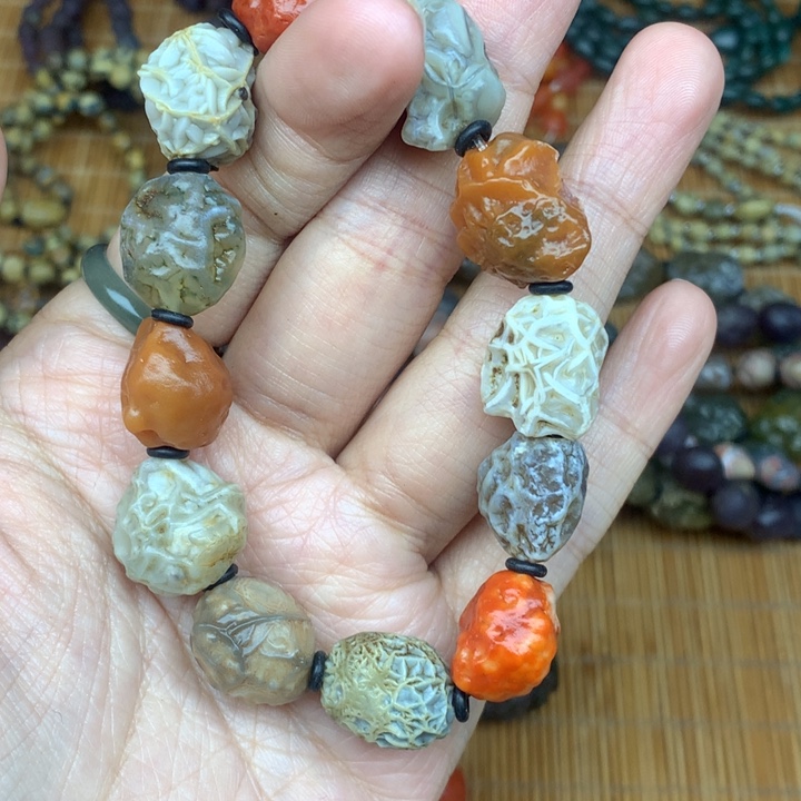 玛瑙/玉髓珠宝半成品未镶嵌张*俊