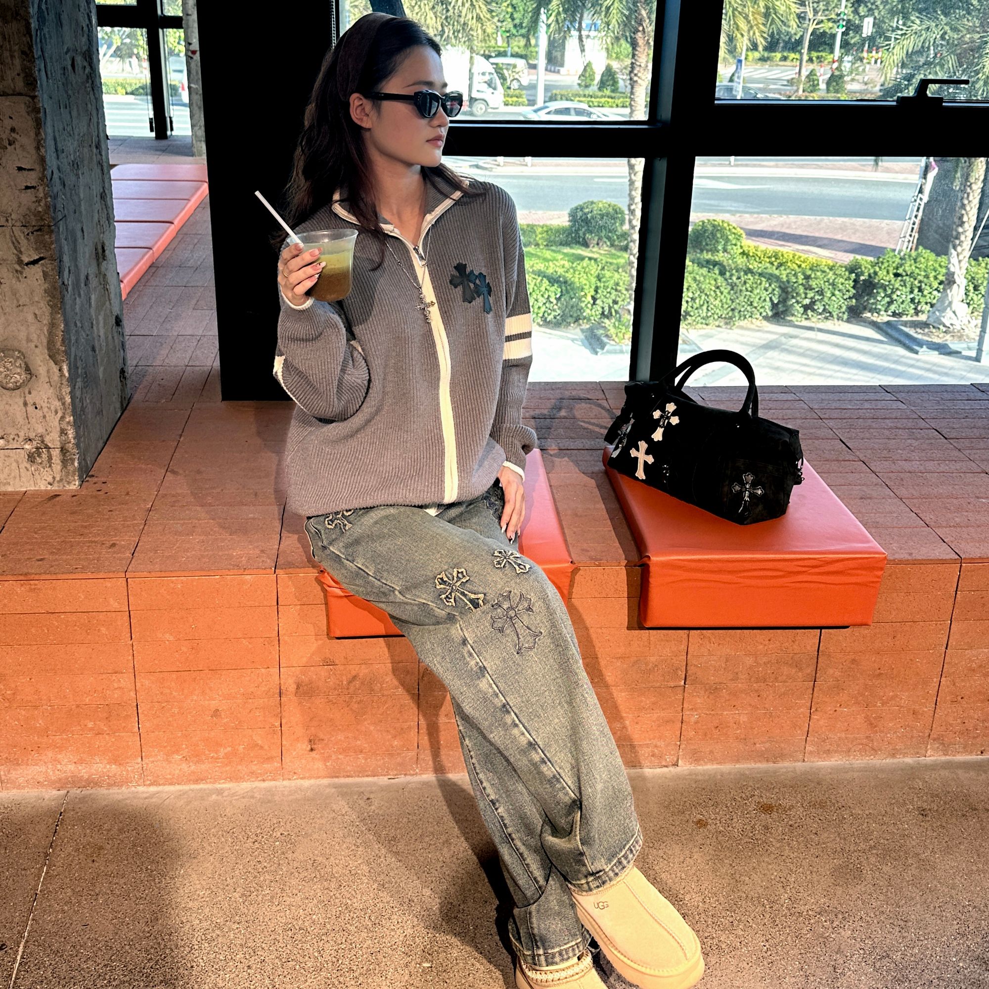 轻奢百搭牛仔裤（褪色记忆）