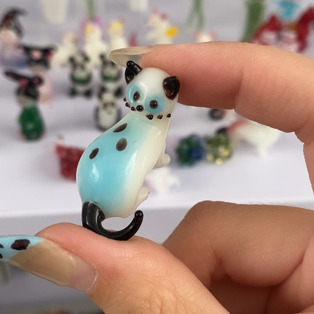 手工艺品琉璃小猫