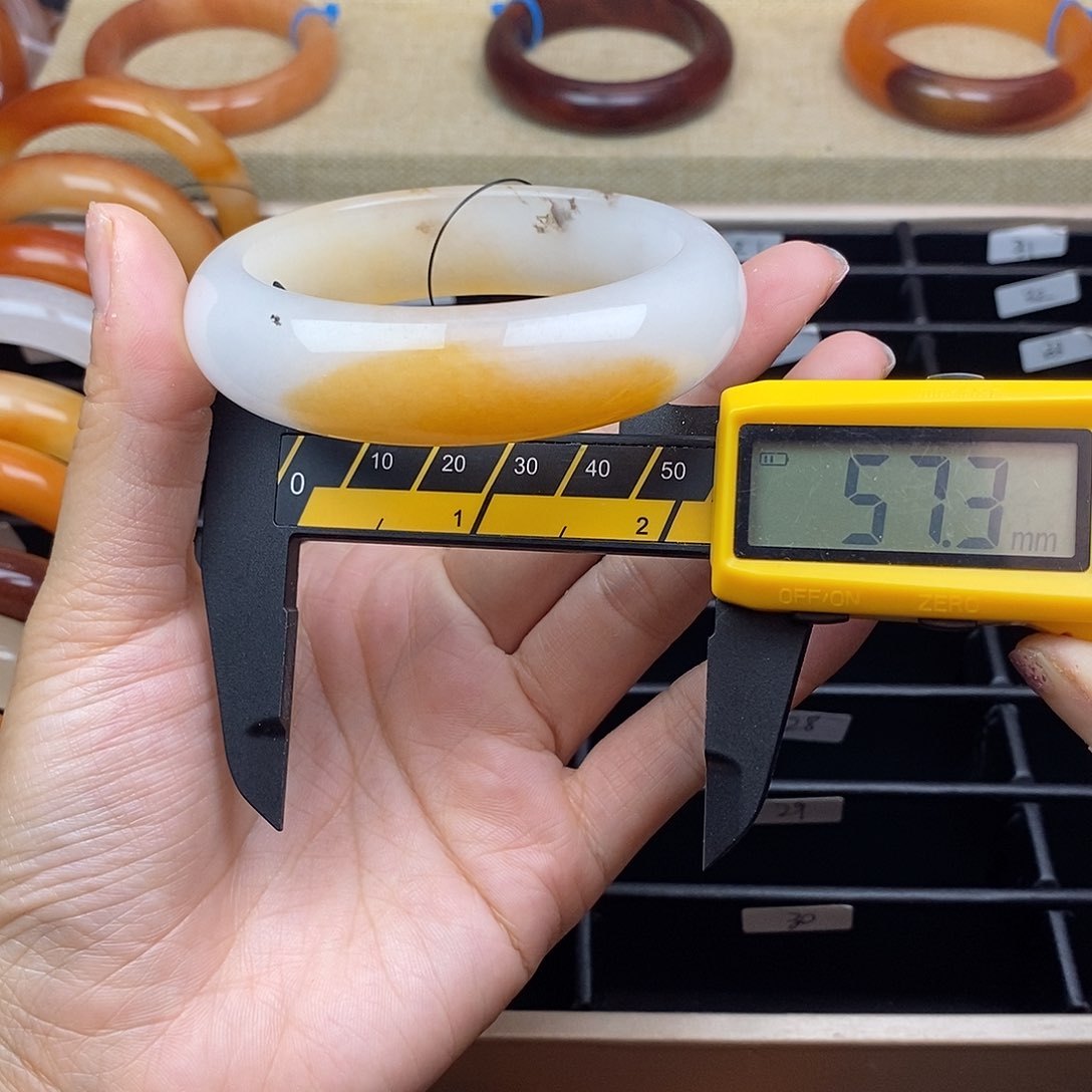 非金属无10号茄子山金沙老油料白底俏色草花