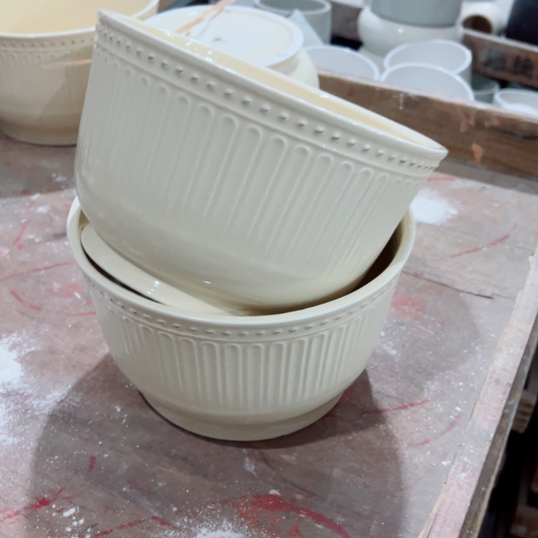 有孔，陶瓷花盆满10米包邮发货