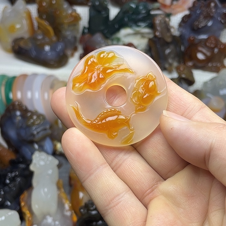 玛瑙/玉髓饰品未镶嵌