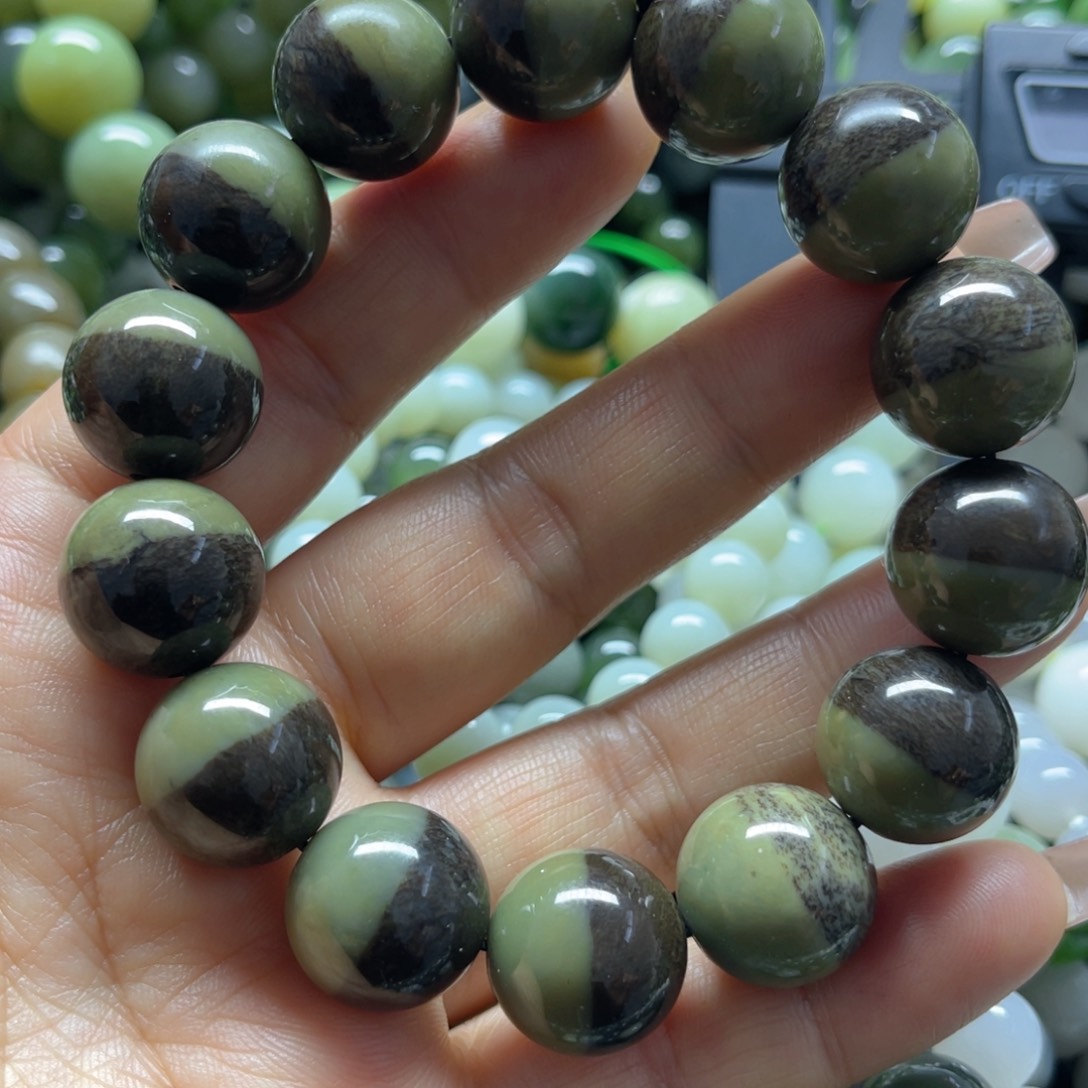 和田玉手链未镶嵌