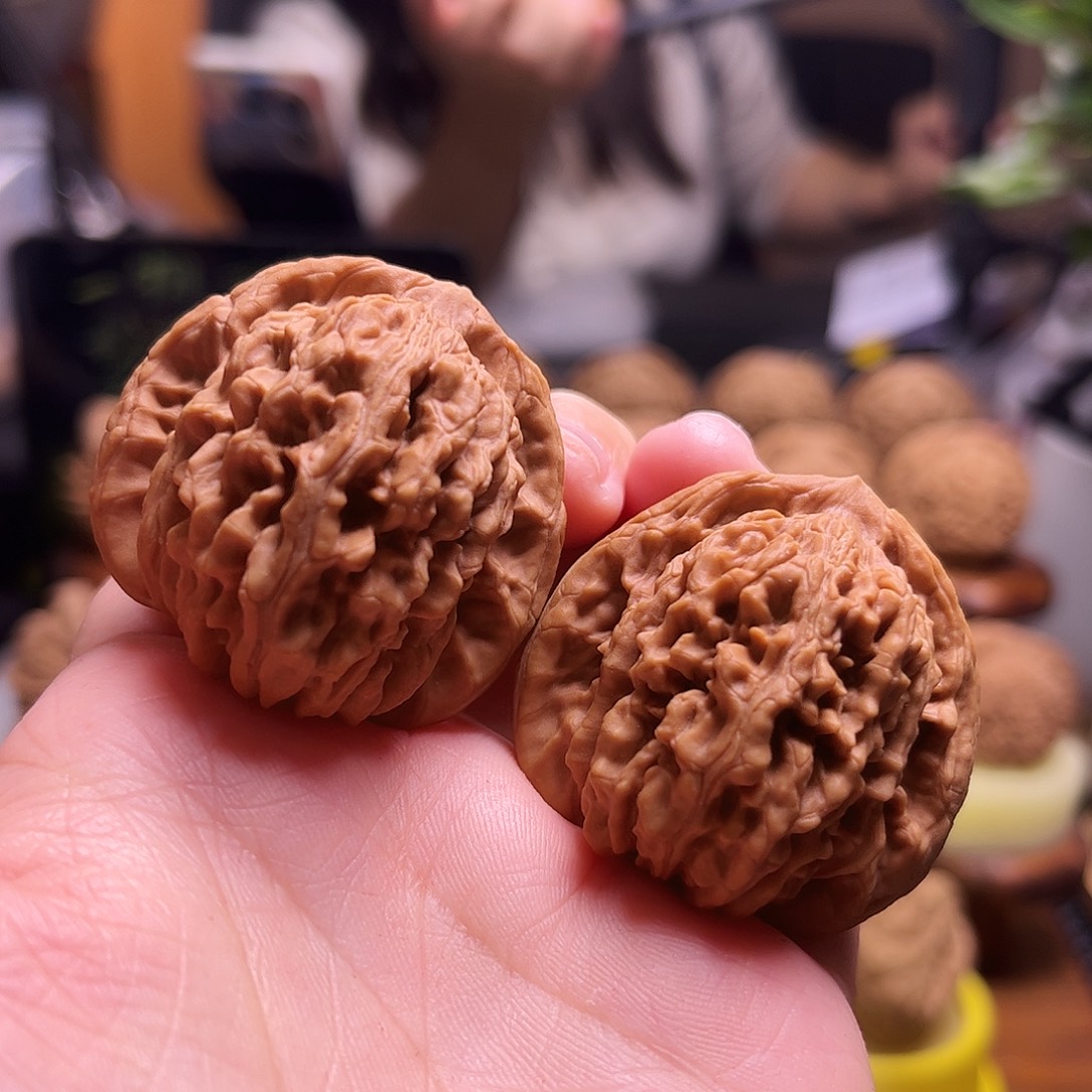 把件文玩核桃40尺全品四座楼36