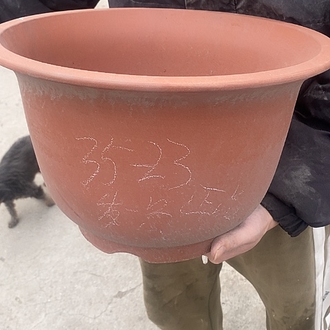 紫砂中国宜兴紫砂花盆，，