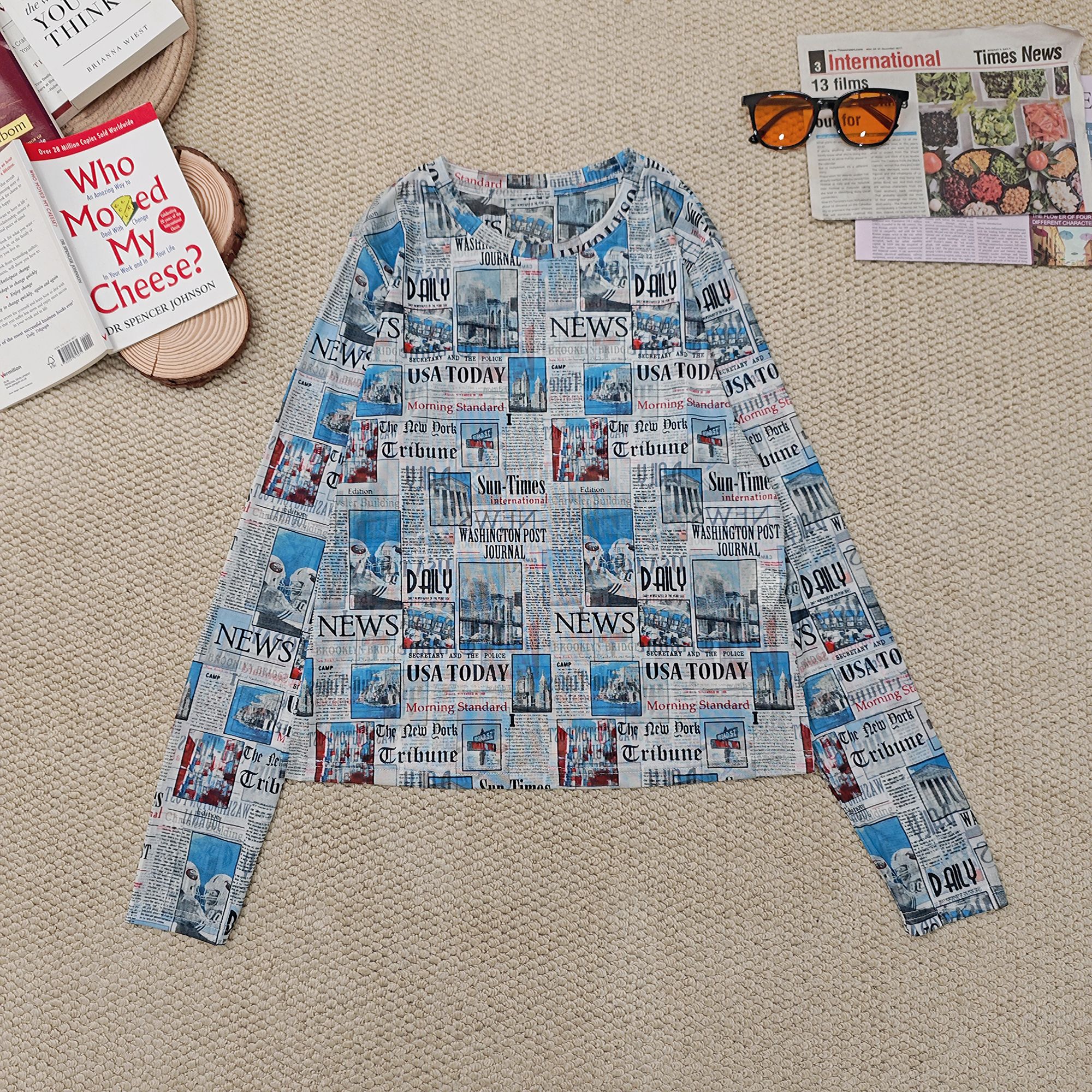 2025夏季新款卡通印花防晒长袖T恤2731