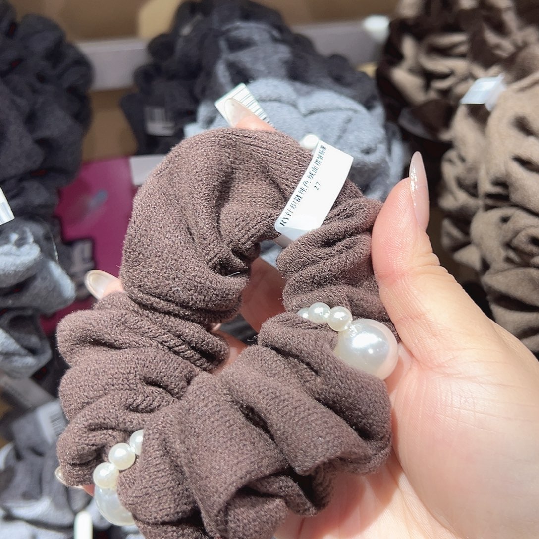 非金属咖色珠珠小肠圈