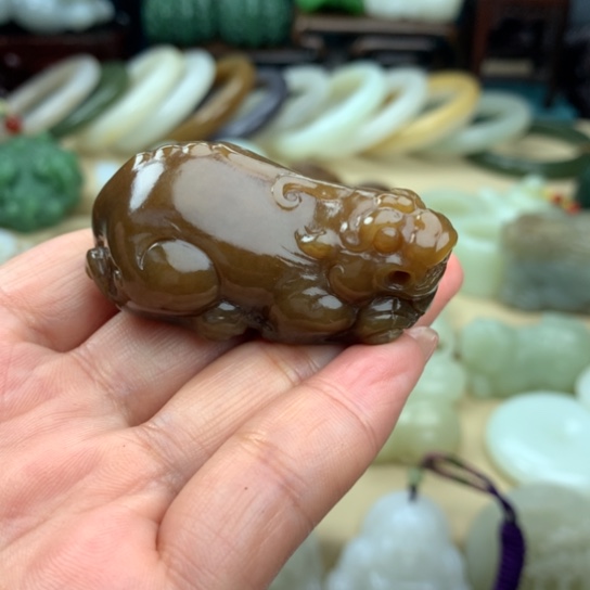 和田玉挂件未镶嵌