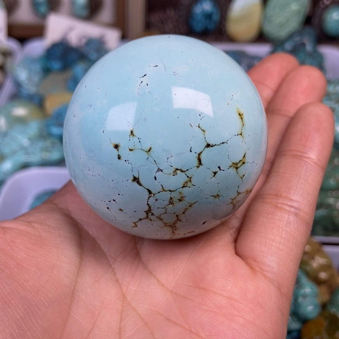 绿松石珠宝奇石未镶嵌k