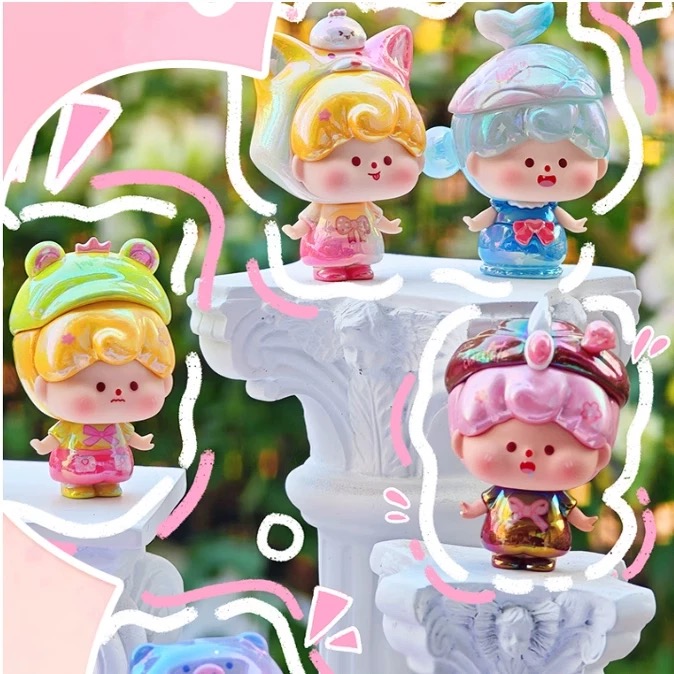 【茄子拆盒】加一加 童话樱花季萌粒系列 盲盒