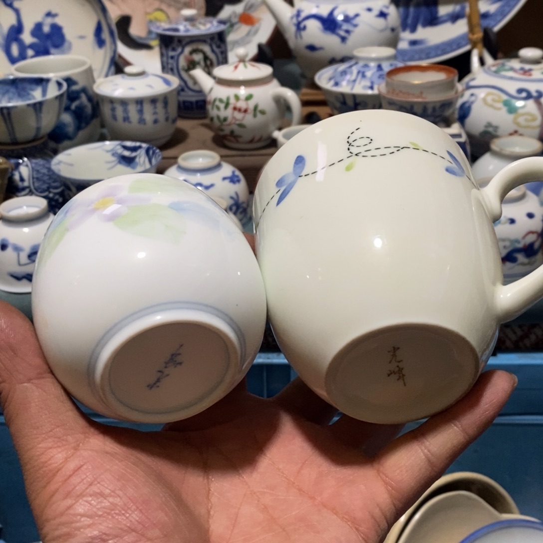 瓷片舶来瓷器满28包邮当日凑单