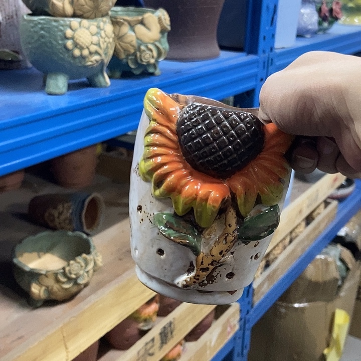 花盆单场满9.9发货9×13白