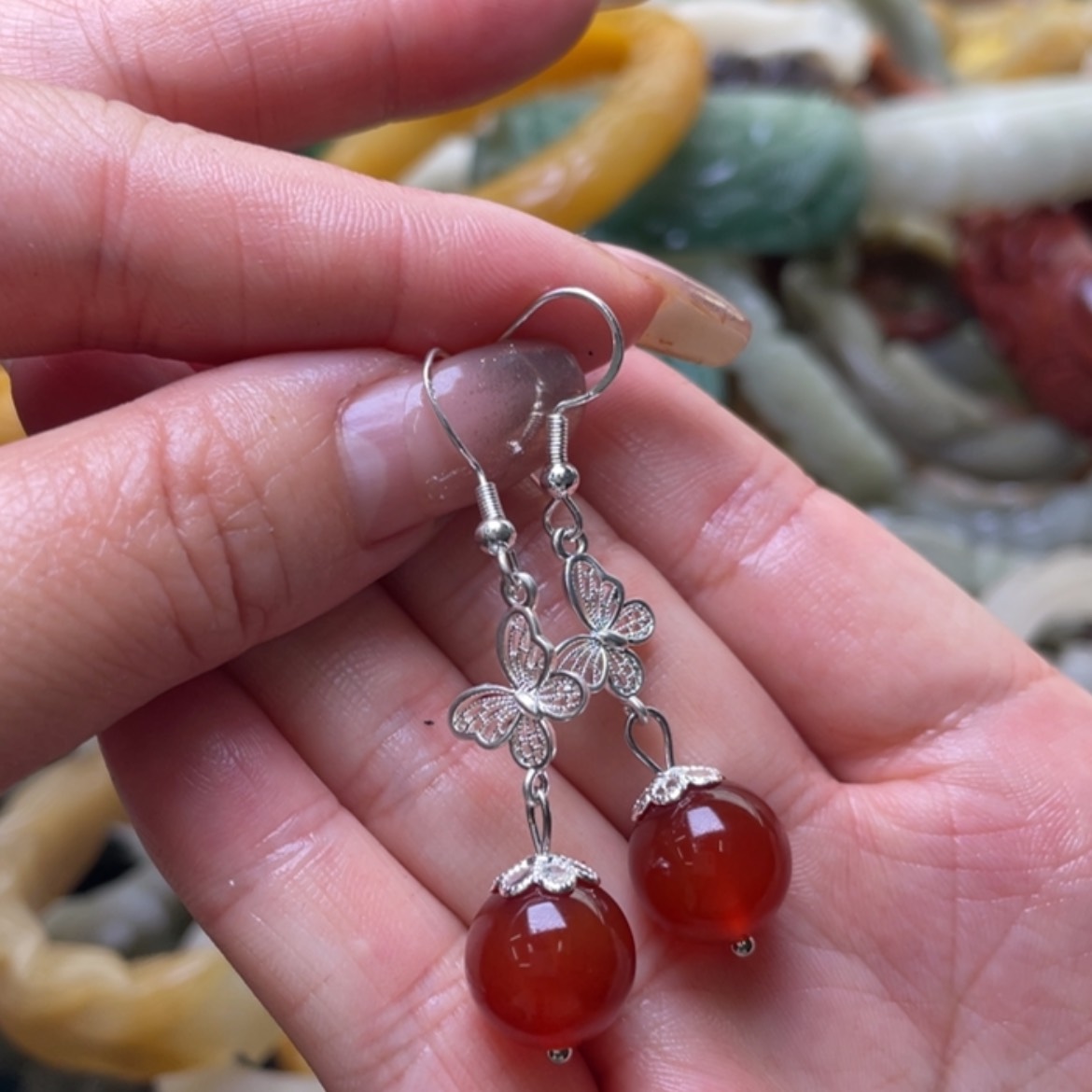 【闪购商品】石英质玉手镯（圆镯）未镶嵌