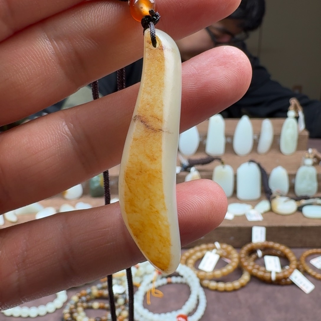 和田玉挂件未镶嵌