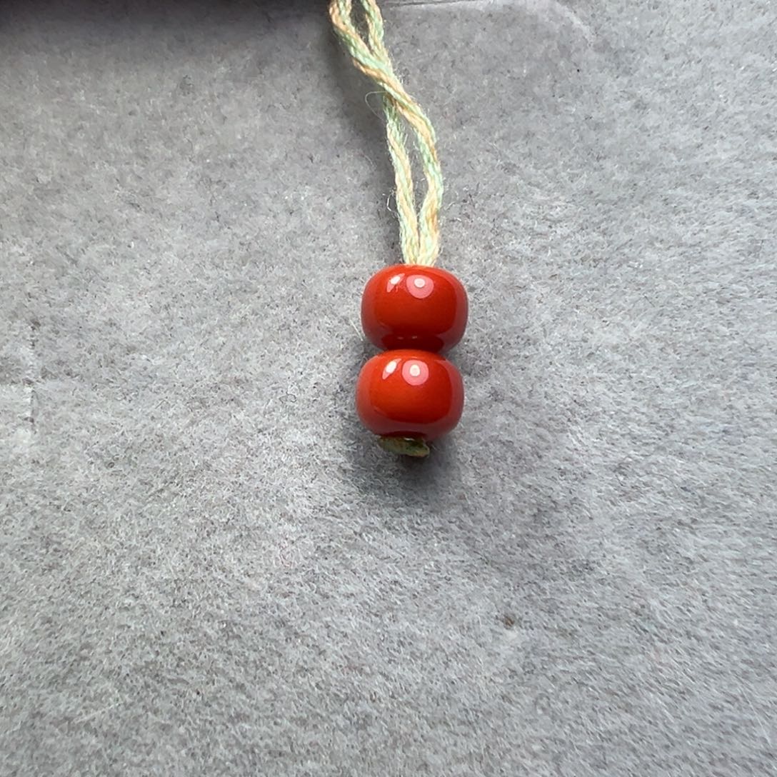 南红玛瑙珠子未镶嵌