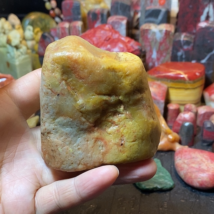 昌化鸡血石昌化田