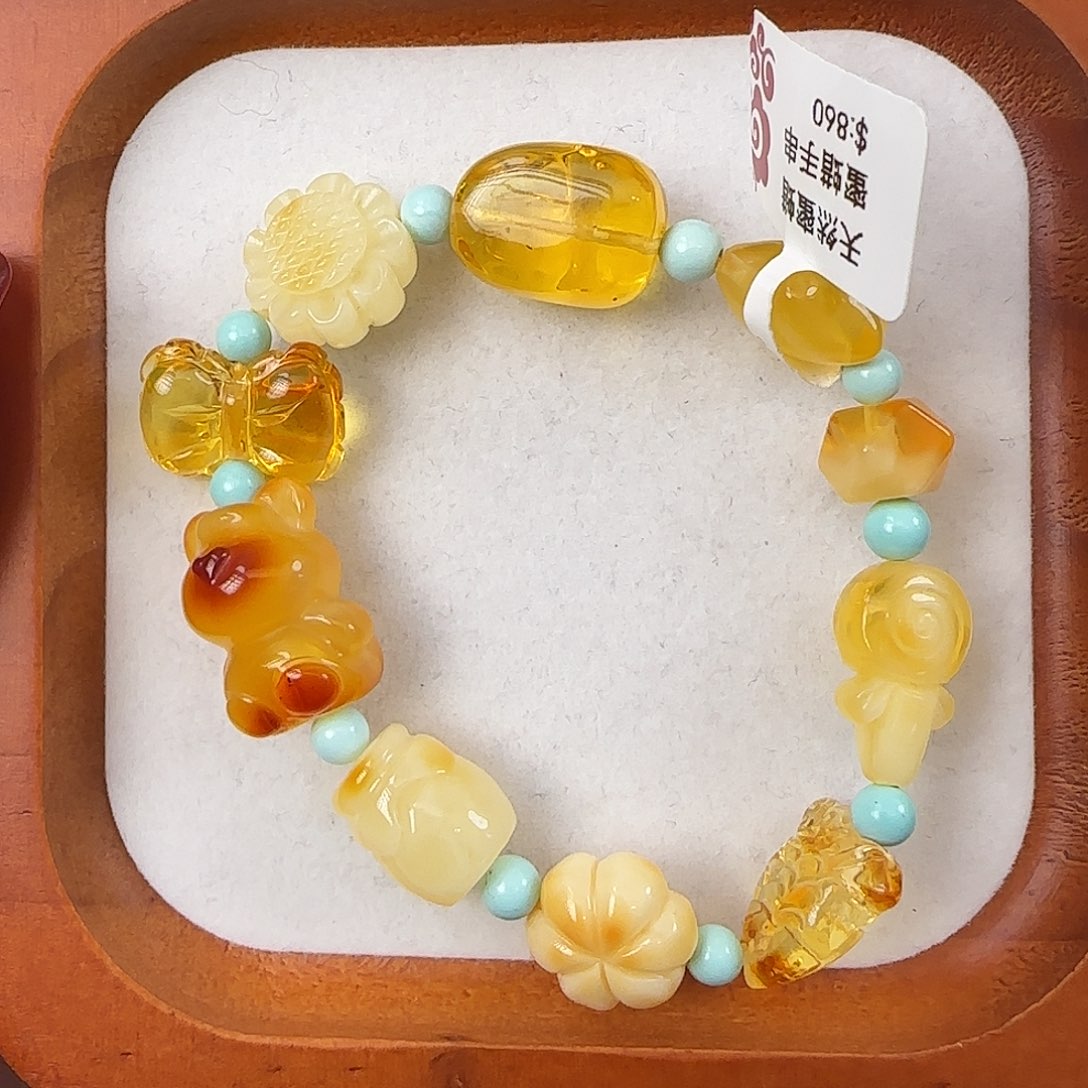 琥珀珠宝奇石未镶嵌I*y