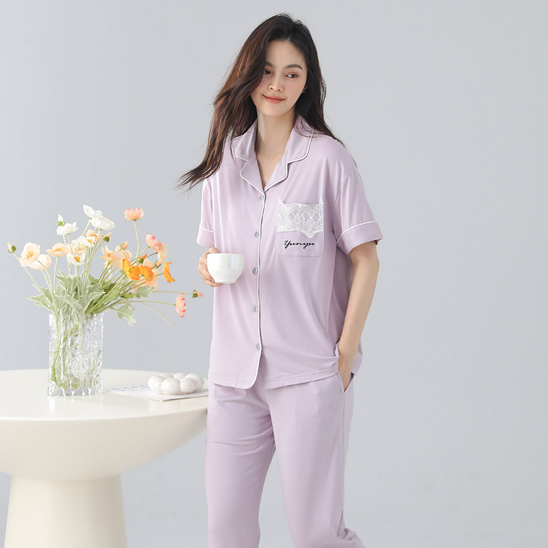 【小宋专属】【芸裕家居】凉感翻领睡衣家居服25SY001