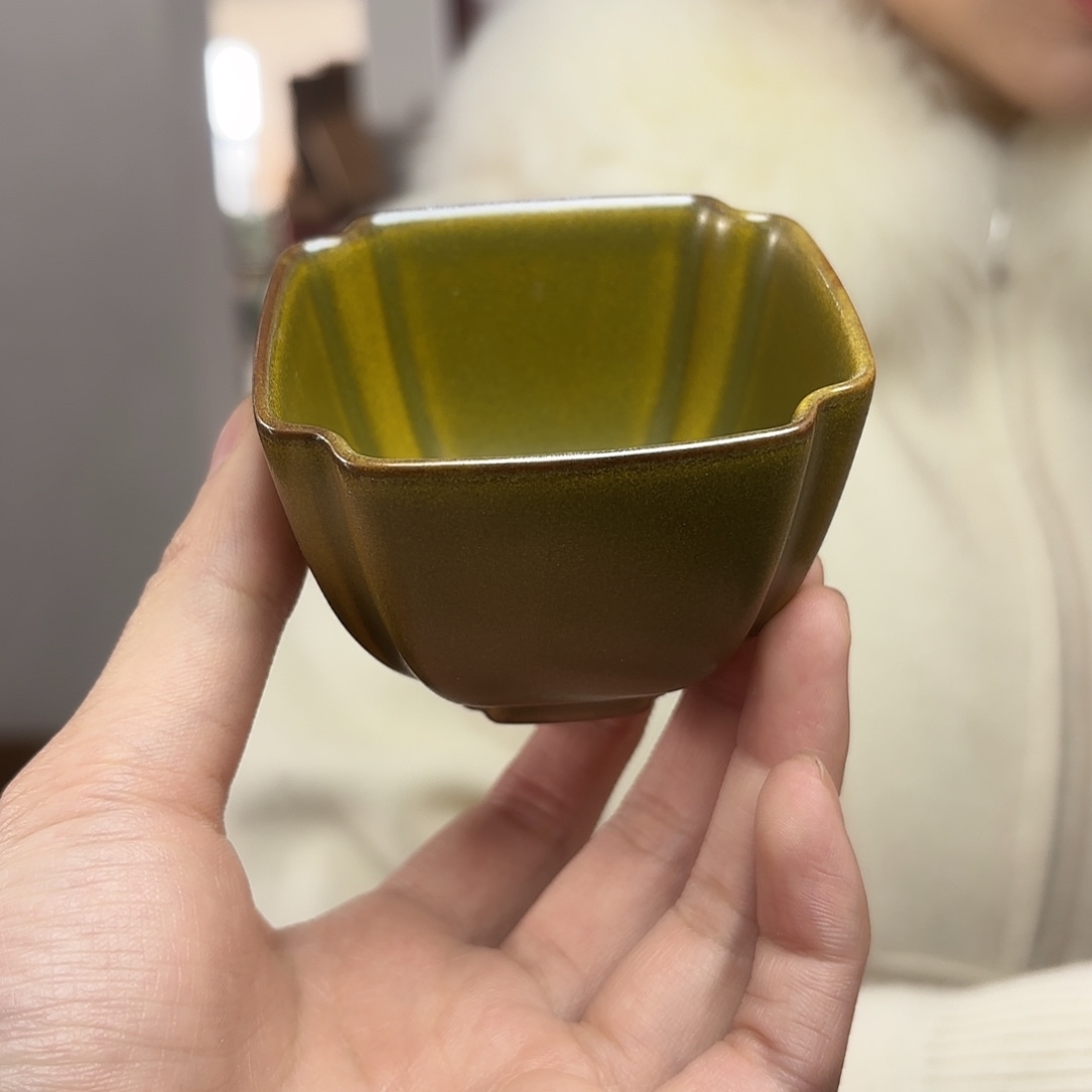 龙泉云间青瓷小米茶器