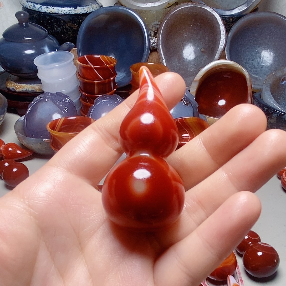 高***姐玛瑙/玉髓未镶嵌，