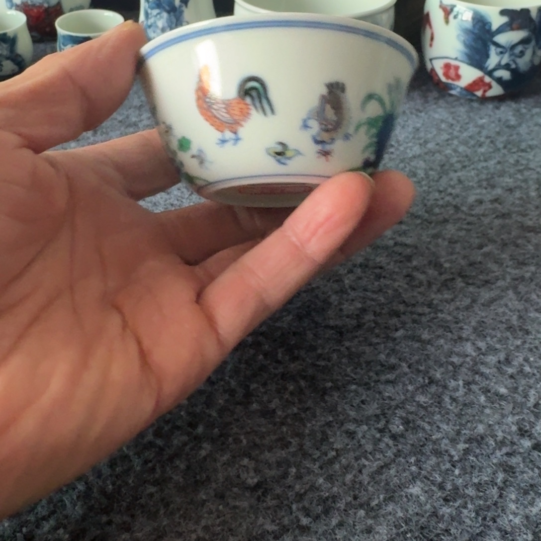 花***‘现代景德镇陶瓷手绘茶具